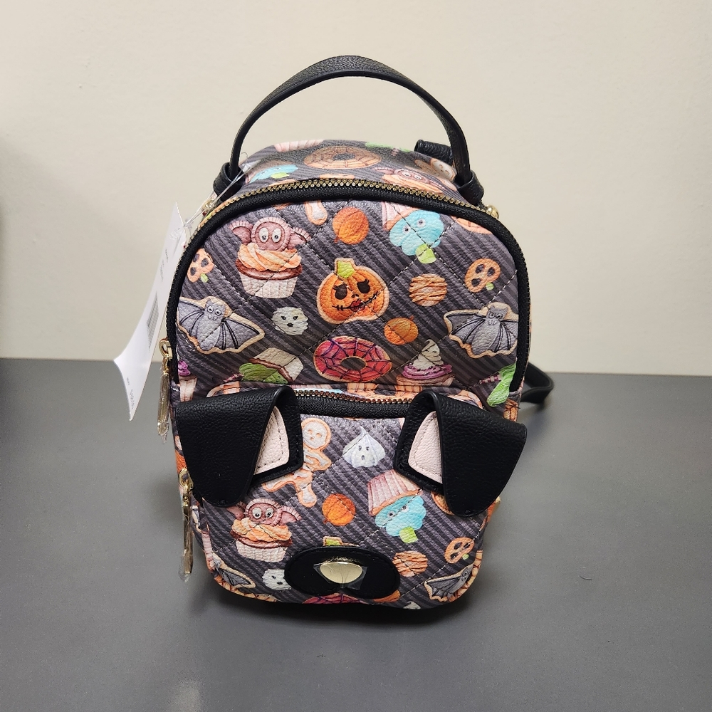 Betsey Johnson Sweets Dog XOBAYBEE Halloween Mini Backpack Purse New
